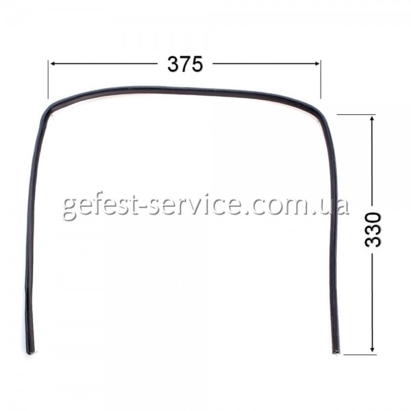 Резиновый уплотнитель дверцы духовки Greta 1470-00
